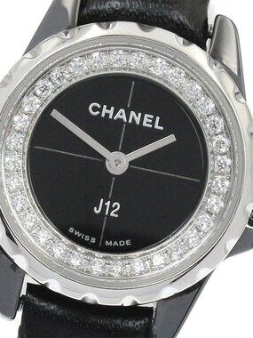 CHANEL J12 XS H4663 Diamond black Dial Quartz Ladies Watch